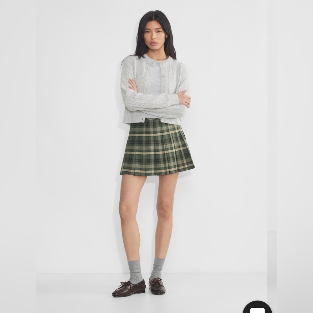 Aritzia Plaid Skirt
